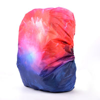 Waterproof Backpack Rain Cover with Digital Print Dustproof Protector for Outdoor Hiking Camping