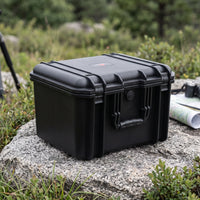 Hard Armored Case Waterproof Hard Carrying Case Impact-Resistant Rugged Storage Box for Photographers, Drone Users, Travel, Field Work