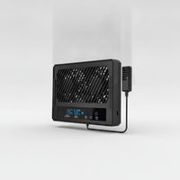 Reptile Enclosure Cooler with Monitor Digital Ventilator Compact for Vivarium