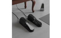 Polarity Invert Switch Sustain Pedal Non-Slip Design Universal Keyboard Sustain Pedal Long-Lasting Metal Construction Musical Instrument Accessory Weighted for Keyboardists, Musicians, Home Practice, Stage Performance, Studio Recording