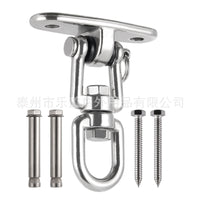 304 Stainless Steel 360° Rotating Ceiling Mount Hook for Swings, Hammocks, and Hanging Chairs