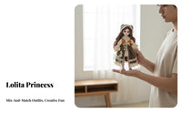 1/6 Scale Princess Doll Clothes Changeable Vintage Design for Girls, Display, Dollhouse Play