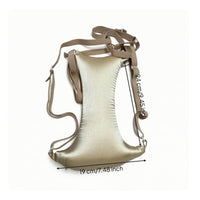 Chest Support Cushion Contoured Chest Cushion with Straps Soft Slim Design for Sleeping, Resting