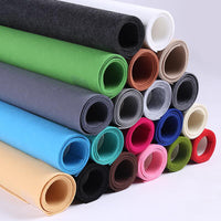 Colored Felt Fabric Roll Sound Insulation Absorption Industrial Non-woven Material