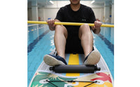 Black Paddleboard Footrest Strap Mounts Kayak Footrest