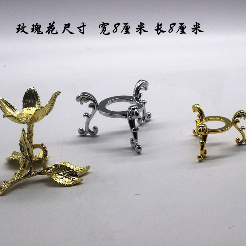 Crystal Ball Display Stand Metal Tripod Holder for Spheres and Ornaments