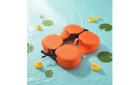 Inflatablenon-Inflatable Baby Swimming Buoy Soft Textile Cover Underarm Buoy Collar Padded Infant Swim Collar Adjustable Strap