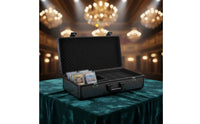 Graded Card Storage Box Large Capacity Graded Card Case Shockproof Sponge Protection Locking Graded Card Holder for TCG Collectors, Tournaments