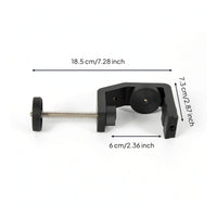 Adjustable Desk Mount with 1/4-Inch Screw Sturdy C-Clamp Mount Versatile C Clamp Long-Lasting for Studios