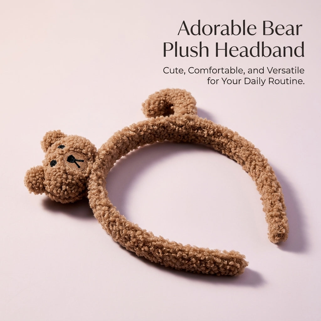 Animal Ears Headband for Makeup for Face Washing, Cosmetic for Women Skincare, Non-Slip Accessories