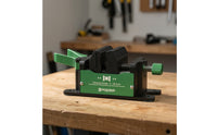 Golf Shaft Vise Clamp Adjustable Golf Club Shaft Vise Aluminum Alloy Sports Gear Stable Support Compact for Repair Bench