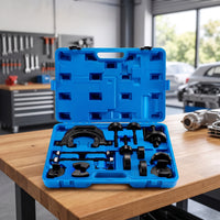Bushing Press Kit with Case Precision-Machined Bushing Tool Kit with Case Professional for Mechanics, Garage