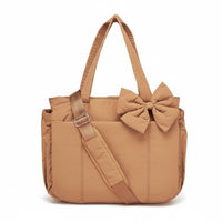 Ribbon Tote Bag Large Capacity Oversized Tote Lightweight