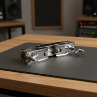 Multi-Angle Cymbal Mount Connector Stable Cymbal Arm Clamp Heavy-Duty Metal Drum Stand Extension Arm Easy to Use for Drummers