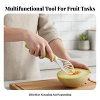Multi-Function Fruit Tool Time Saving Fruit Cutter and Separator Fruit Remover Food Grade Material Fruit Baller Ladle