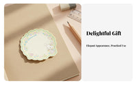 Thirty Sheets Cute Y Notes Repositionable Adorable Note Pads Residue Removal Cartoon Memo Pad for Students, Teenagers, School, Scrapbooking, Desks