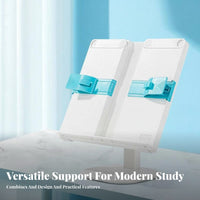 Foldable Design Adjustable book Easel Multi-Functional Adjustable Book Easel Multifunctional Desk Accessory Portable for Professionals, Musicians, School, Study Room, Library, Bedroom