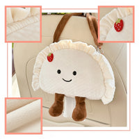 Cute Soft Fabric Tissue Holder Quilted Car Tissue Holder Decorative Organizer Soft for Drivers