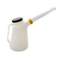 Oil Jug with Flexible Spout Manual Flexible Spout Measure Pitcher for Home Mechanics