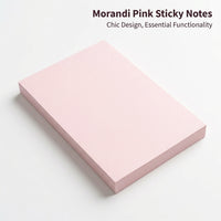 Postits Sticky Notes Colorful for Office and School, Repositionable Self for Students, 100 Sheets Pastel Color Set, 76x76mm Bright Fluorescent Pads