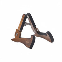 Portable Folding Wooden Guitar Stand Stable Wood Instrument Stand Universal Foldable Guitar Holder Safeguarding for Practice Room