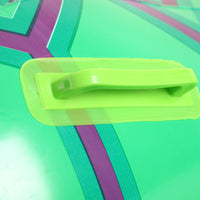 Heavy-Duty Handles Green Turtle Pool Lounger Sturdy PVC Material Inflatable Turtle Inflatable Lounger Large Size for Adults