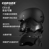 COPOZZ滑雪头盔男女单双板儿童专业护具装备安全帽护目镜一体套装