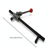 Safeguarding Pads Manual Dent Removal Puller Red Handle Toothed Dent Removal Puller Metal Hail Damage Repair Kit Non-Destructive