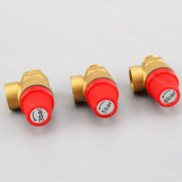 Brass Automatic Pressure Relief Valve for Water Heaters and Boilers, 1/2-inch Double Internal Thread
