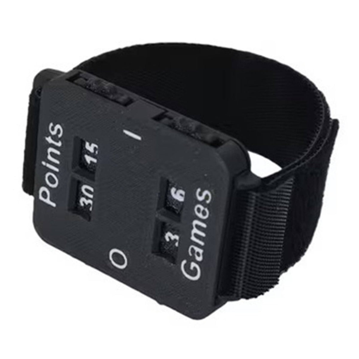 Wrist Score Counter Versatile Sport Use Tennis Score Keeper Wristband Lightweight Design Manual Game Counter for Athletes, Referees, Outdoor Games
