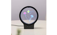 Jellyfish Lamp USB Powered Jellyfish Light Color Changing Aquarium Lamp for Bedroom, Office Desk, Living Room