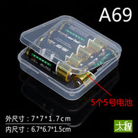 Clear PP Plastic Storage Boxes with Lids for Small Parts and Products