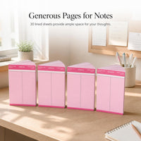 B5 Korean Style Color Block Lined Notebook for Students and Professionals, Thickened for Notes and Vocabulary