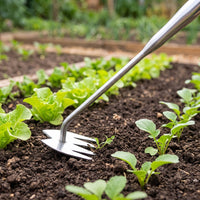 Hand Weeder with Tines Handheld Weeding Tool Manual for Garden, Gardeners