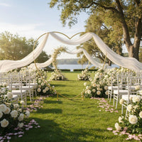 Iron Heart Arch Freestanding Heart Wedding Arch Party Decoration Event Decor