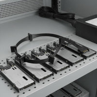 1 to 5 Serial ATA Power Cable Plug and Play Serial ATA Power Splitter Cable Heavy Duty Computer Component for Miners, Server Rack