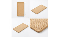 Sisal Replacement Scratching Mat Woven Cat Scratch Mat Rectangular Scratching Board Insert Sturdy for Cats