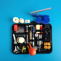 181 Pieces Watch Repair Tool Kit with Storage Full Set Watch Repair Tool Kit Multi-Functional Tools for Collectors, Workbench