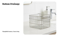 2-Tier Vanity Shelf Rustresistant 2-Tier Organizer Space-Saving for Bathroom, Women