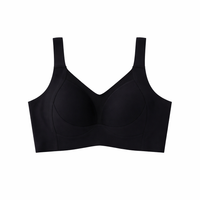 Bra for Plus Size Women, Wire Everyday with Soft Support for Large Busts, Breathable Lightweight Nylon for Daily Wear