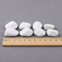 Garden Stepping Stones, 20 kg Bag 1-2 cm Irregular Stone, Landscaping Stepping Stones for Outdoor Walkway, Stone Pavers