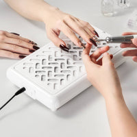 Nail Dust Collector Compact Nail Dust Extractor Lightweight Appliance for Manicurists