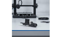 Extruder Lever with Wheel Aluminum Extruder Handle with Spring Printer Part Compact for Makers, 3D Printing