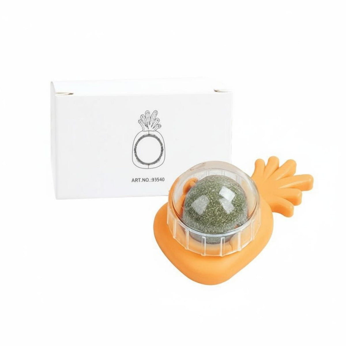 Catnip Ball Interactive Japanese Catnip Cat Toy Boredom Relief Edible Cat Gnaw Ball for Cats, Kittens
