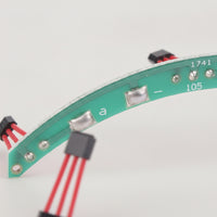 Compatible Hall Sensor Board with Wires Easy to Install Hall Sensor Board Straight Drive Replacement Component for DIYers, Mechanics, Electric Scooter Maintenance