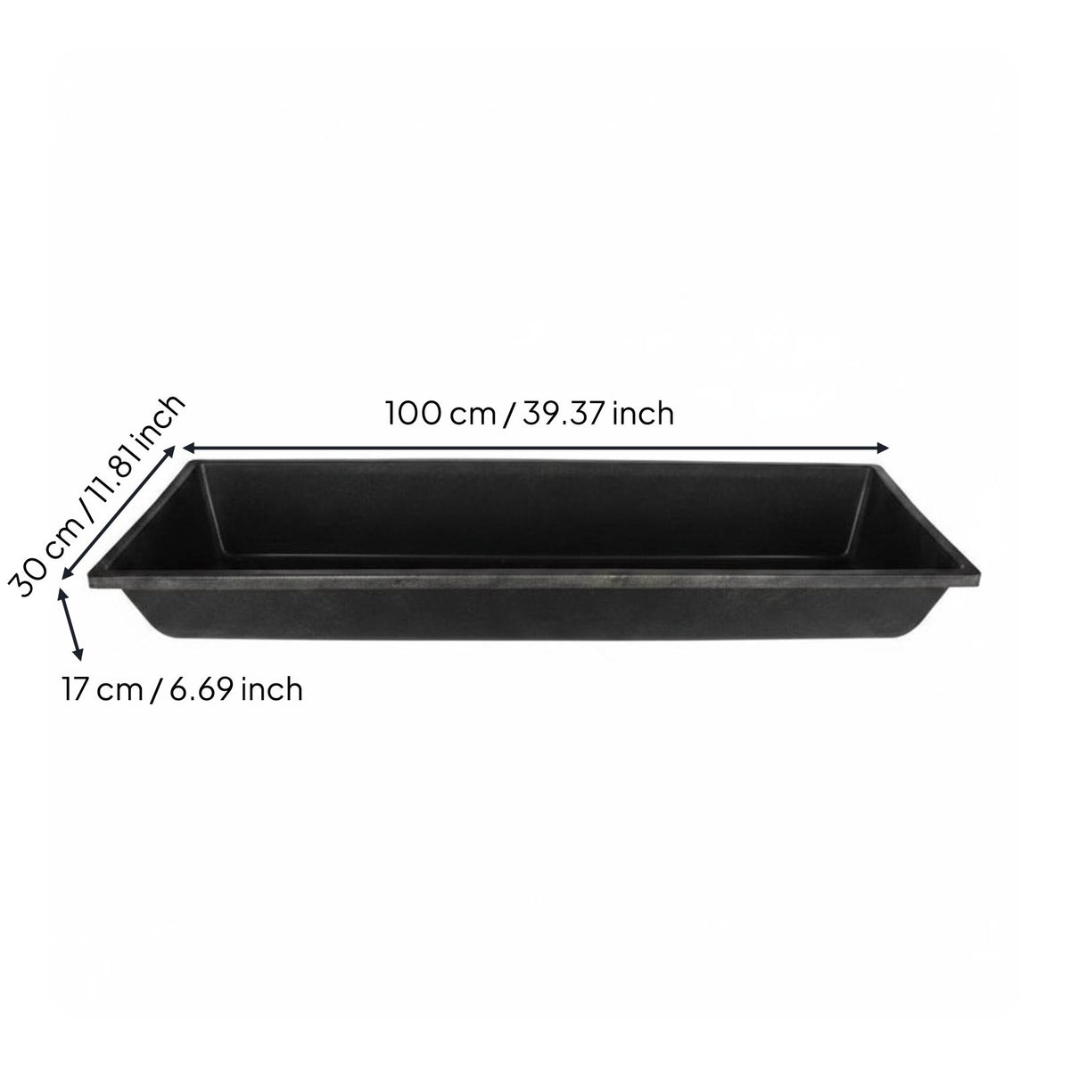 Cow and Sheep Feeding Trough Frost-Resistant Long Feed Bunk Pressure Resistant Livestock Supplies for Barn