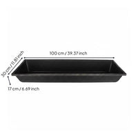 Cow and Sheep Feeding Trough Frost-Resistant Long Feed Bunk Pressure Resistant Livestock Supplies for Barn
