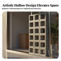 PU Concrete Block Double-Sided Decorative Screen Block Lightweight Building Material for Homeowners, Design Professionals, Commercial Space