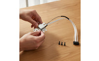 Hotend Assembly with Mounting Bracket Optimized Hotend Heating Block Assembly Thickened Hardware for Makers