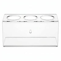 Water Bottle Storage Rack Wall Mounted, Clear Acrylic Hanging Display Shelf, Kitchen Cupboard Cabinet Organizer